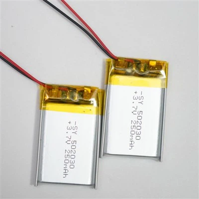 Pin Lithium Ion Polymer 3,7 V 250mah